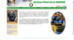 Desktop Screenshot of privatesector.ecowas.int