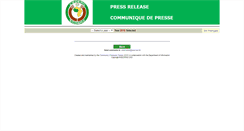 Desktop Screenshot of news.ecowas.int